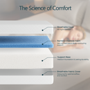 Rolanstar Twin Mattress, 8 Inch Gel Memory Foam Mattress in a Box, Gel Infused, Fiberglass Free, Medium Firm Mattresses, CertiPUR-US Certified, Breathable & Pressure Relief, White