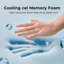 Rolanstar Queen Mattress 8 inch, Memory Foam Mattress for Pressure Relief, Cooling Gel Mattress in a Box, Bamboo-Charcoal Foam Mattress, Firm, Fiberglass Free, CertiPUR-US Certified