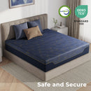 Rolanstar King Size Mattress 8 inch, Memory Foam Mattress for Pressure Relief, Cooling Gel Mattress in a Box, Bamboo-Charcoal Foam Mattress, Firm, Fiberglass Free, CertiPUR-US Certified