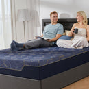 Rolanstar Queen Mattress 8 inch, Memory Foam Mattress for Pressure Relief, Cooling Gel Mattress in a Box, Bamboo-Charcoal Foam Mattress, Firm, Fiberglass Free, CertiPUR-US Certified