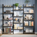 RR DIY Detachable Etagere Bookcase with 4 Hooks