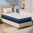 Rolanstar Twin Size Mattress, 10 Inch Foam Hybrid Mattress with Independent Spring, Medium Firm Mattresses in a Box, Breathable and Pressure Relief, CertiPUR-US