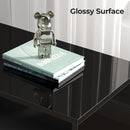 Rolanstar Fireplace TV Stand with Led Lights and Power Outlets, Entertainment Center with Electric Fireplace, Swivel TV Stand Mount for 45/55/60/65 inch TVs, Height Adjustable TV Console, Black