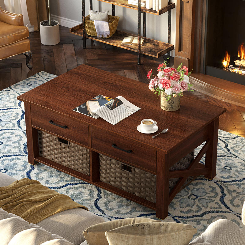 Farmhouse Coffee Table- with storage