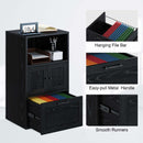 Rolanstar File Cabinet with Drawer with Storage Shelf