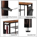 Rolanstar 6-Tier Shoe Rack with Non-woven Storage Bin and Side Bag