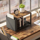 Rolanstar Desktop Printer Stand with Storage Bag Brown