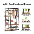Rolanstar Hall Tree, Coat Racks and Shoe Bench