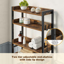 Rolanstar 4-Tier Over The Toilet Storage Rack With Basket