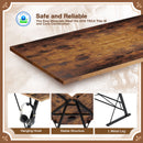 Rolanstar Computer Desk L Shaped with Power Outlet, 54” Reversible