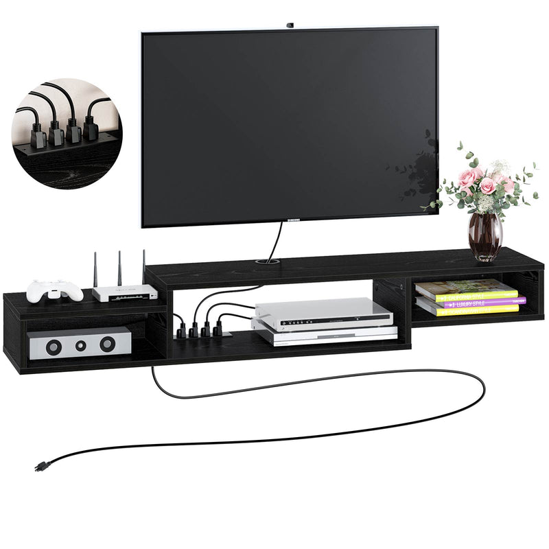 Rolanstar TV Stand Black
